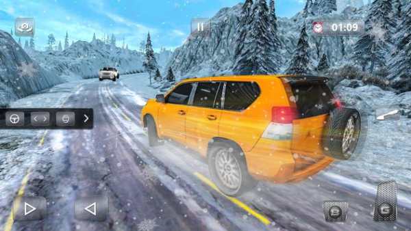 Russia 4x4 Extreme Snow Racing Jeep Game screenshot 10