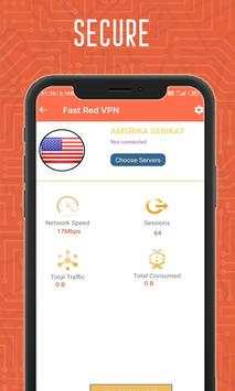 Super Red VPN - Fast Easy VPN screenshot 3