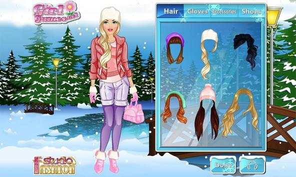 Winter Outfit Fashion Studio screenshot 5