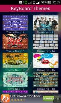 Tema Keyboard Slank screenshot 7