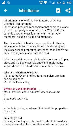 M-Java(Learn Java) screenshot 5