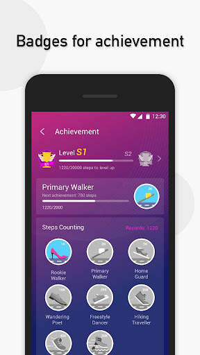 Step Counter - Pedometer free screenshot 2