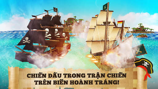 Cướp biển Craft: đảo kho báu screenshot 1