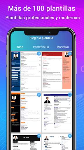 Currículum vítae Crear CV PDF screenshot 3