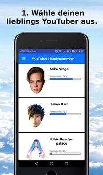 Youtuber Handynummern screenshot 1