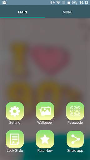 Girl Retro 90's Pop Art Teen Screen Lock screenshot 4