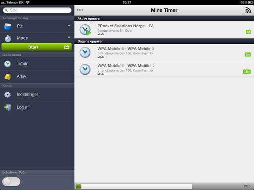 WPA touch screenshot 5