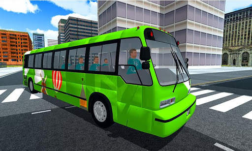 Tourist Bus NYC Offroad Driving Mountain Challenge screenshot 8