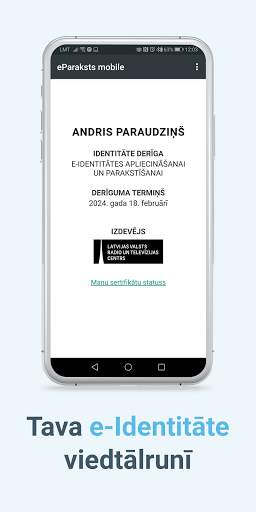 eParaksts mobile screenshot 2