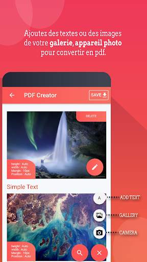 PDF Creator PRO - Numériseur Convertisseur d'image screenshot 2