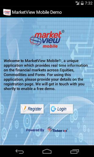MCX NSE BSE Live Market Demo screenshot 1