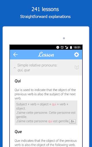 Dr French, French grammar स्क्रीनशॉट 8