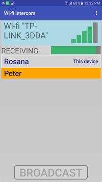 Wi-fi Intercom screenshot 2
