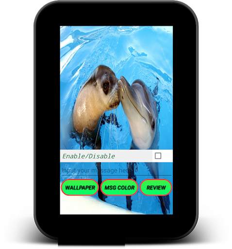 Dolphin Live Wallpaper - Screen Lock, Sensor, Auto screenshot 9