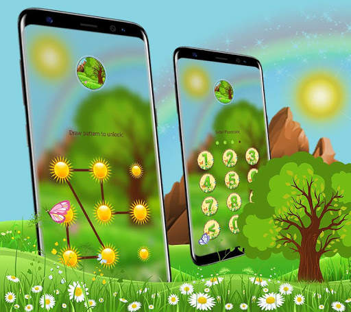 Nature Rainbow Launcher Theme screenshot 4