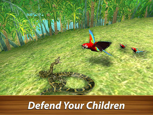 🐦 Wild Parrot Survival - jungle bird simulator! screenshot 12