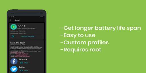 BOCA - Battery Optimized Charging App screenshot 4