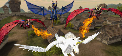 Flying Horse Simulator 2021 – Baby Unicorn Games screenshot 11