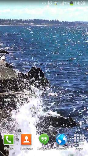Ocean Waves Live Wallpaper 62 screenshot 4