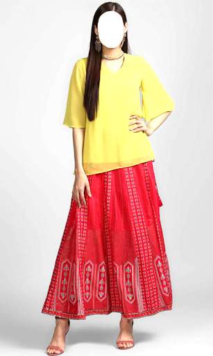 Women Long Skirts Photo Editor screenshot 15