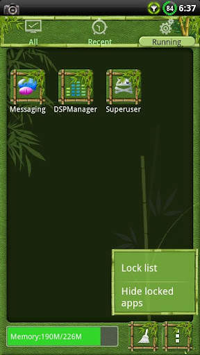Bamboo GO Launcher EX Theme screenshot 3