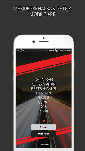 Patria Mobile screenshot 1
