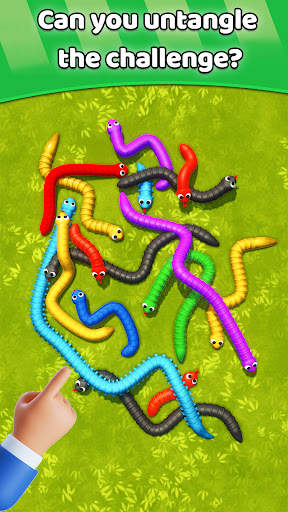 Tangled Snakes Puzzle Game screenshot 5