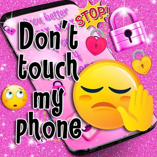 Don't touch my phone wallpaper 25.0