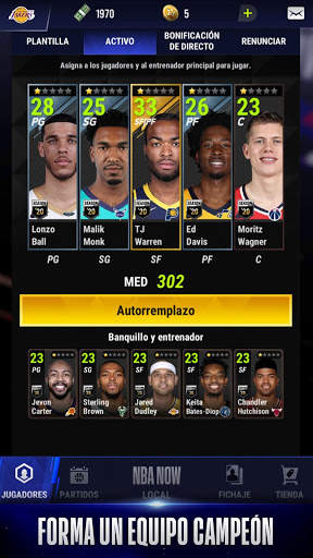 NBA NOW Baloncesto en tu móvil screenshot 4