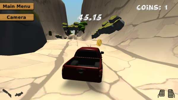 Extreme Downhill Racing Car screenshot 1