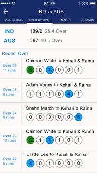 Cricket Match Summary screenshot 2
