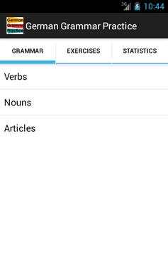 German Grammar Practice скриншот 1