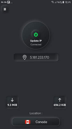 Canada VPN - A Fast, Unlimited, Free VPN Proxy screenshot 1