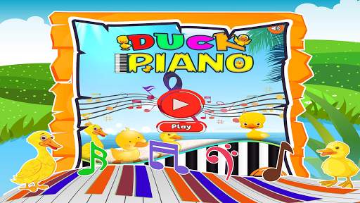 Baby Piano Duck Sounds Games - Animal Noises Quack screenshot 2