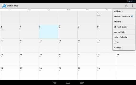 Hijri Calendar screenshot 8
