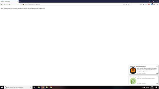 Desktop Notification screenshot 2