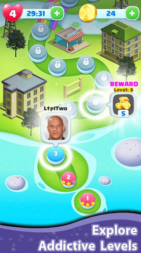 Celebs Crush - Match 3 Puzzle Game screenshot 5