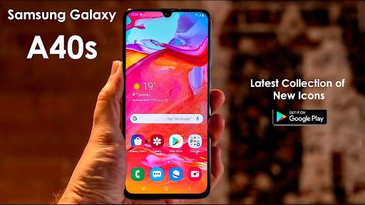 Galaxy A40 s | Theme for Samsung A40 s & launcher screenshot 3