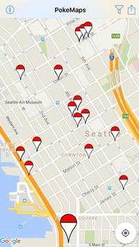 Poke Maps Radar for Pokemon Go screenshot 1