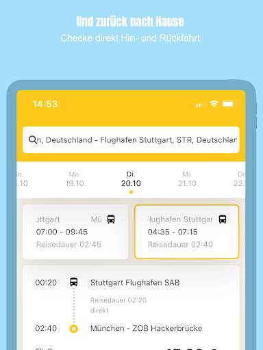 CheckMyBus: Der Fernbus-Vergleich screenshot 15