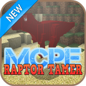 RAPTOR TAMER MOD MCPE✨ icon