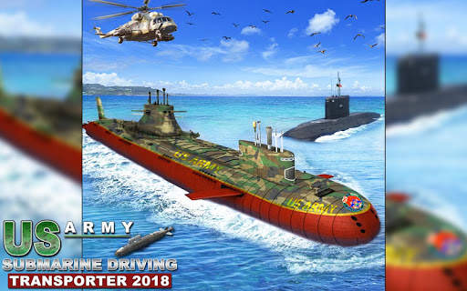 US Army Submarine Ship Driving Transporter 2020 screenshot 9