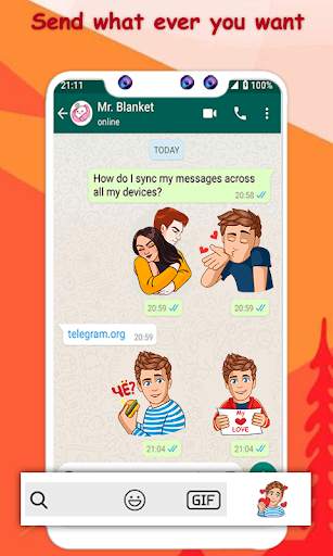 Stickers for WhatsApp - WASticker App screenshot 3