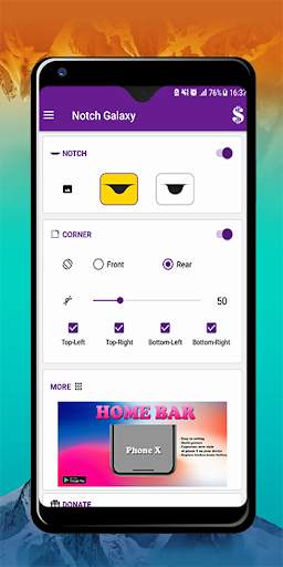 Notch Galaxy screenshot 3