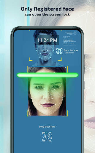 Face Scanner Screen Lock Prank screenshot 4