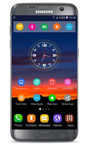 Launcher Theme for Moto E4 Plus screenshot 2