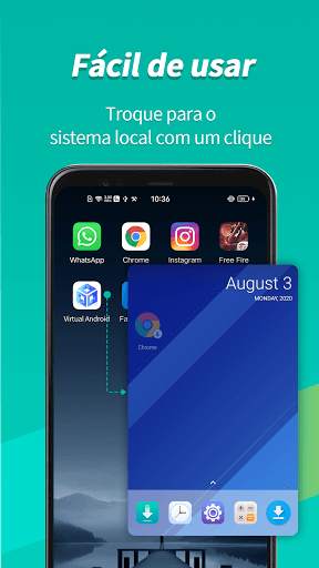Virtual Android -Android Clone screenshot 2