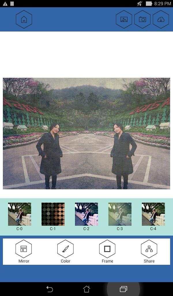 Mirror Photo Effect screenshot 1