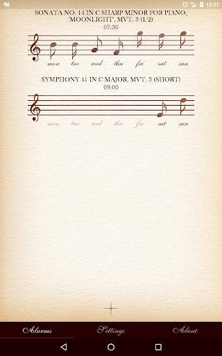 Classical Music Alarm Clock 10 تصوير الشاشة