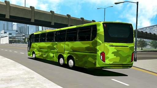 Game Mengemudi Bus Tentara screenshot 2
